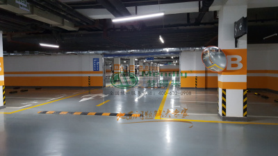 银滩雅苑 白碱滩环氧自流平地坪