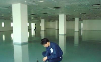 如何检测环氧地坪厚度和白碱滩环氧地坪用量